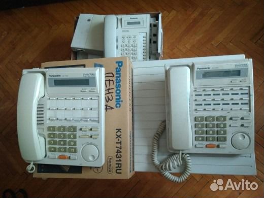 Panasonic KX-td1232ru и комплектующие