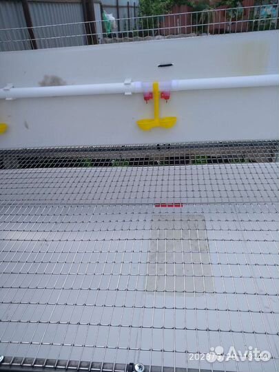 Клетка для бройлеров сварная двухъярусная