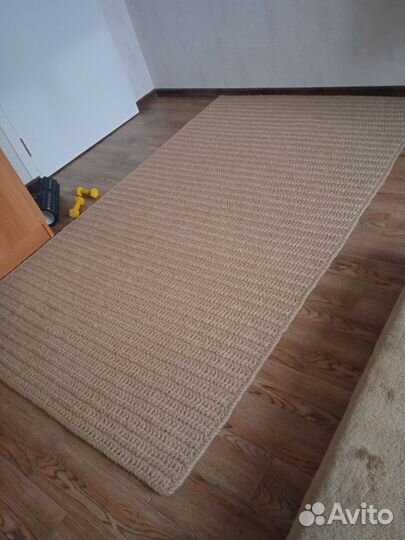Коврик из джута