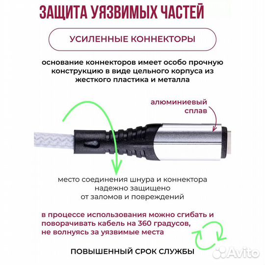 Кабель USB-A - microusb 1m Zibelino #392129