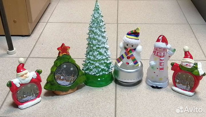 Новогодние светящиеся фигуры