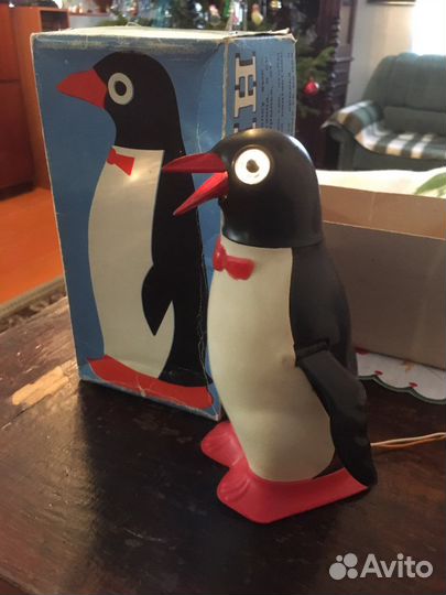 Игрушка электромеханическая СССР Пингвин