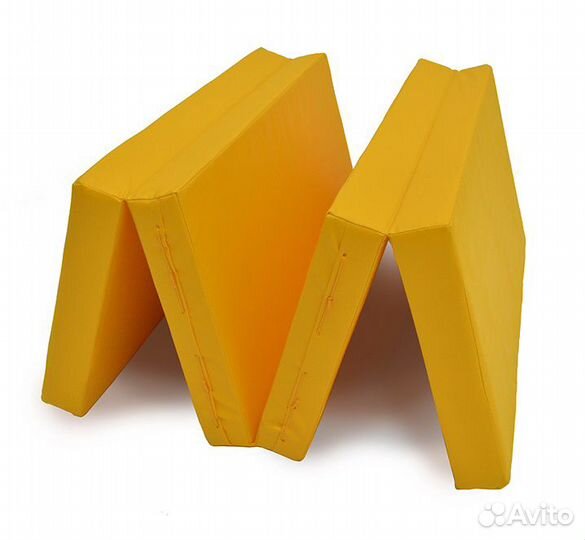 Мат для дск 2х1м складной, желтый