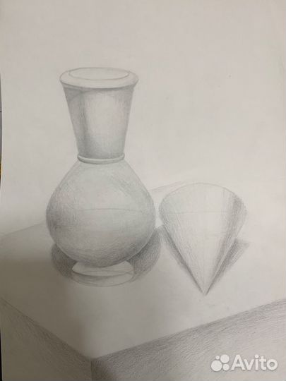 Академические натюрморты рисунок