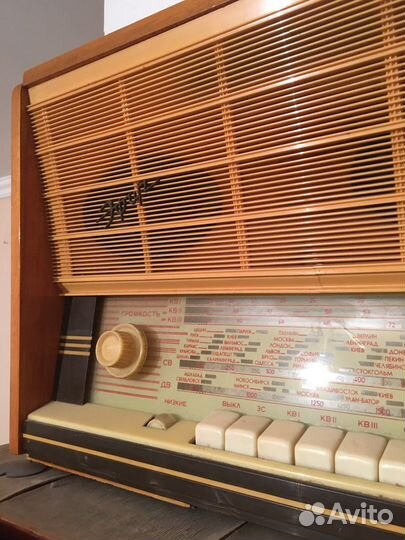 Ламповая радиола Эфир редкая