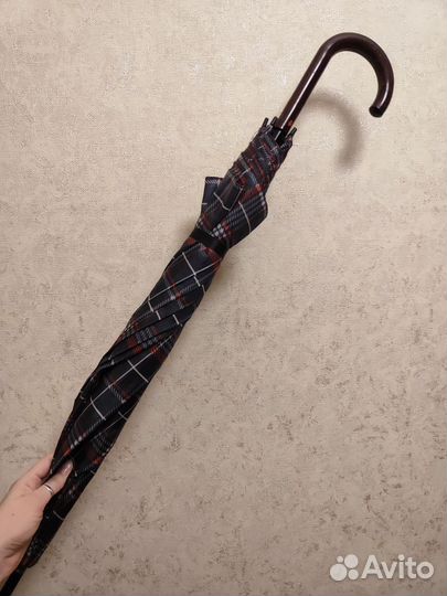 Зонт мужской трость