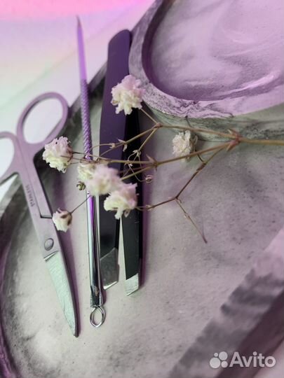 Декоративная подставка, поднос из гипса