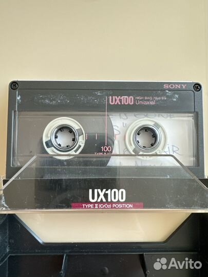 Аудиокассета Sony UX 100