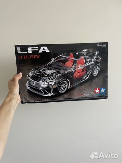 Модель 24325 tamiya Lexus LFA Full-View (1:24)