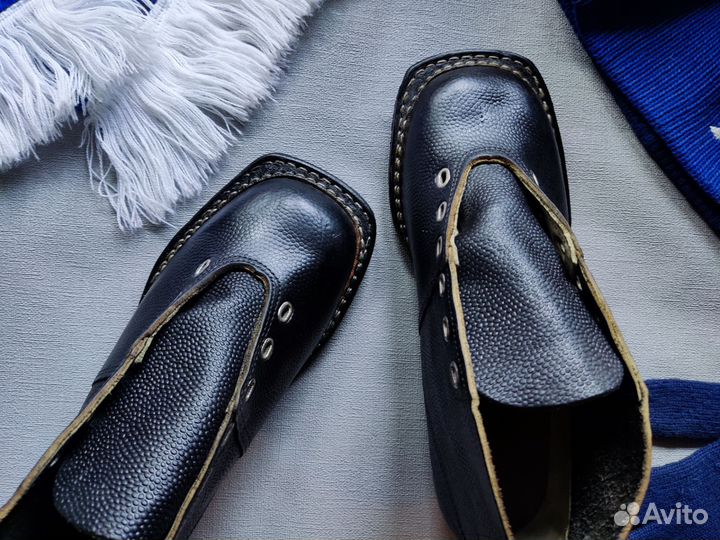 Лыжные ботинки СССР винтаж