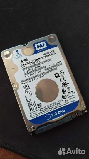 Hdd 500gb для ноутбука