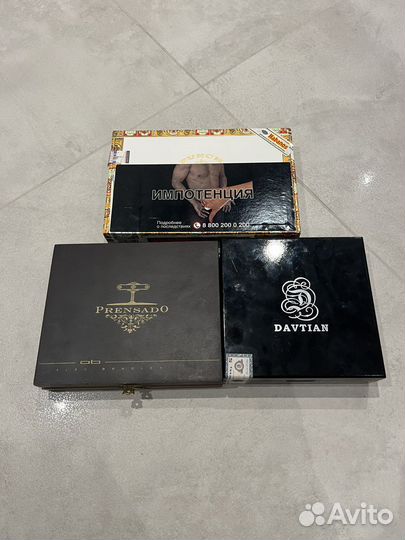 Коробки от сигар