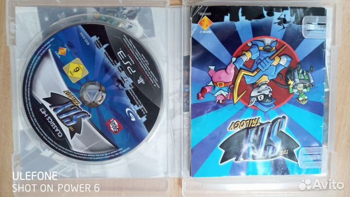 Игра для приставки ps3 sly trilogy classic hd