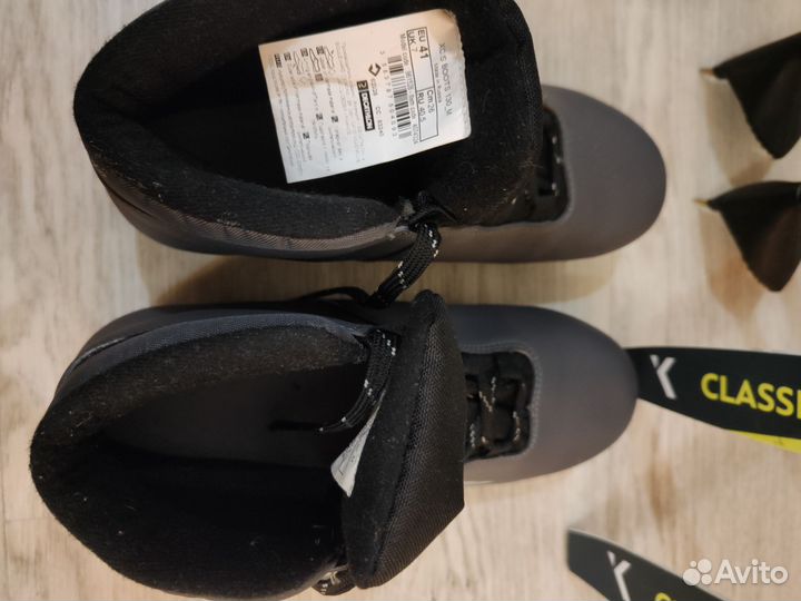 Лыжные ботинки, размер 40-41