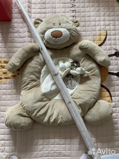 Развивающий коврик для детей медвежонок