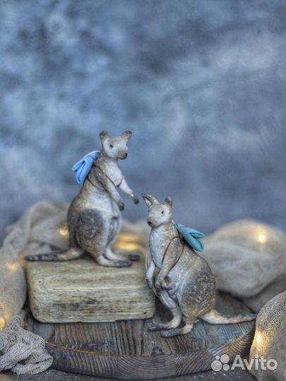 Ватная ёлочная игрушка 