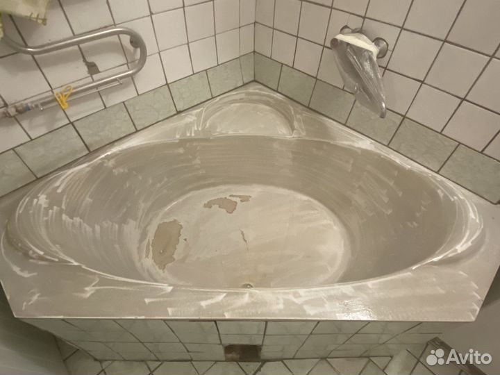 Реставрациия ванн акрилом и литевым Мрамором