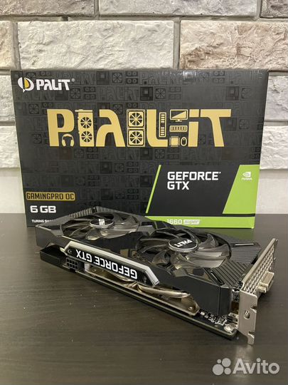 Видеокарта palit geforce GTX 1660 super