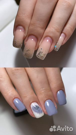 Маникюр / наращивание / гель-лак