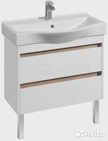 Тумба с раковиной aquaton (Акватон) 1a2489k0nt010