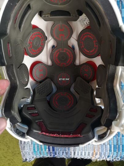 Хоккейный шлем CCM. Визор Bauer