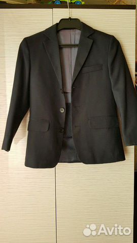 Костюм школьный синий