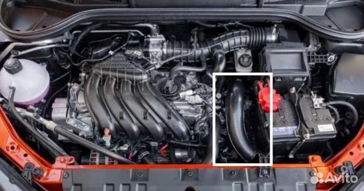 Воздухозаборник нового образца Веста с вариатором