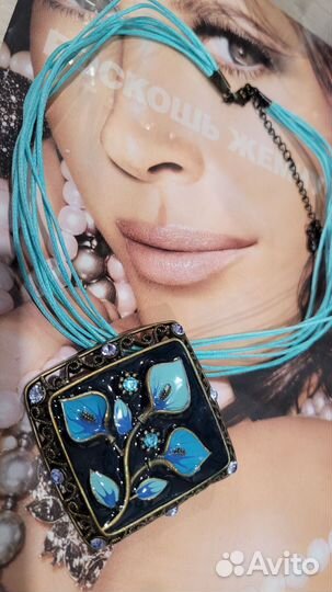 Колье чокер бижутерия(винтаж)