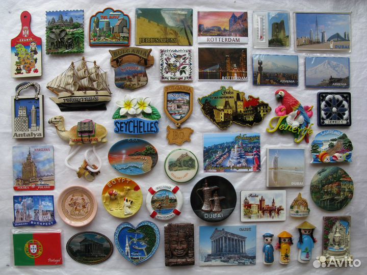 Магниты на холодильник. Часть 6. Зарубежные страны