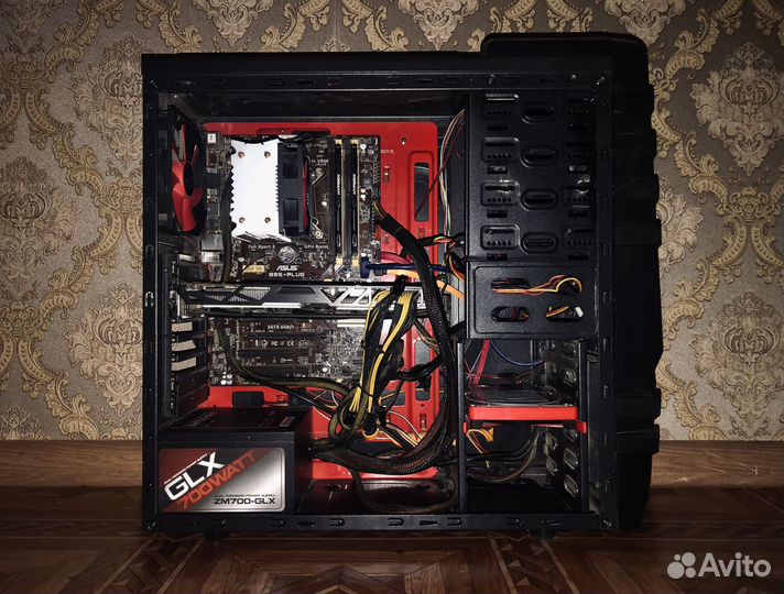 Довольно хороший компьютер на бп 700 W Zalman