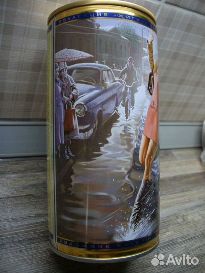 Банка пивная Жигули(пустая) 