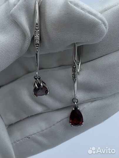 Серебряные серьги