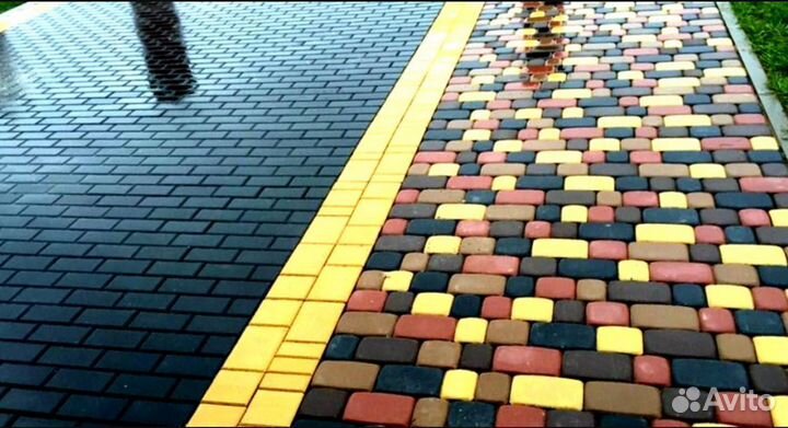 Тротуарная плитка Старый Город с завода