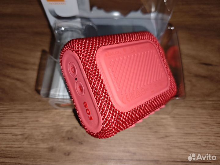 Портативная акустическая система JBL GO 3 Red