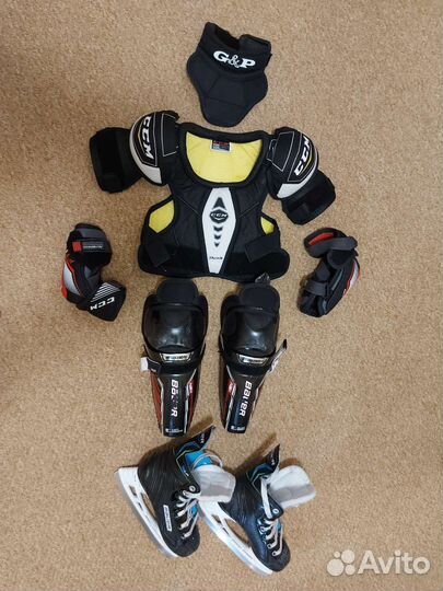 Детская хоккейная форма от 3 до 6 лет