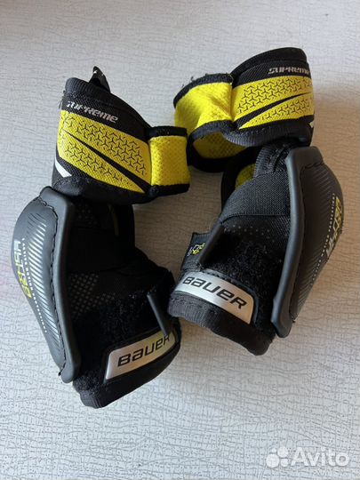 Детские хоккейные налокотники Bauer ultrasonic