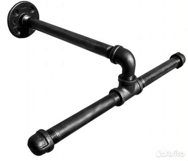 Настенная вешалка для одежды Лофт