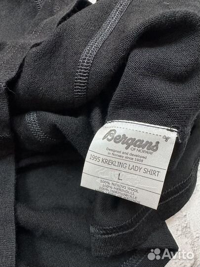 Bergans L Оригинал Новое Женское Термобелье Верх