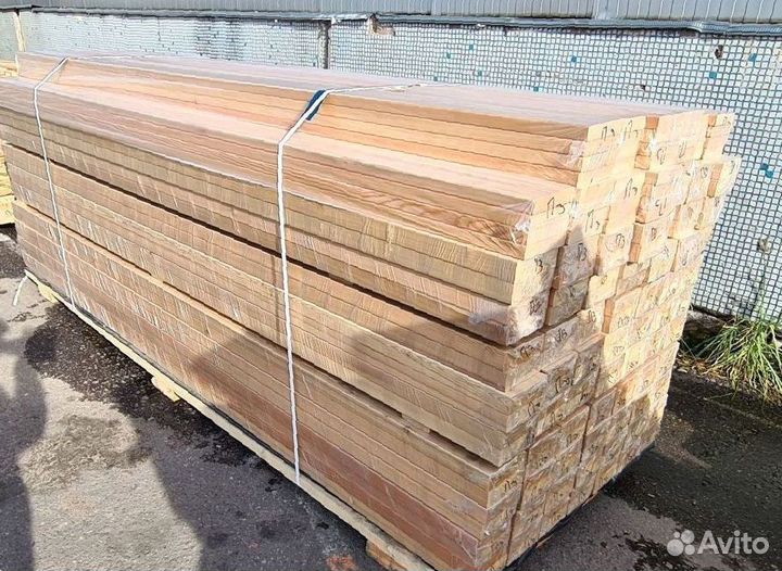 Площадка для лестниц из лиственницы 40 x 1000 x 25