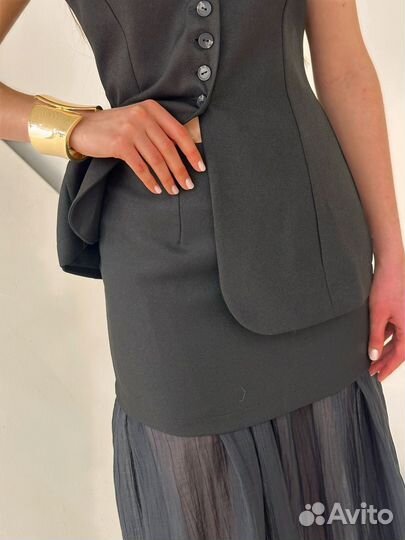 Костюм двойка с юбкой