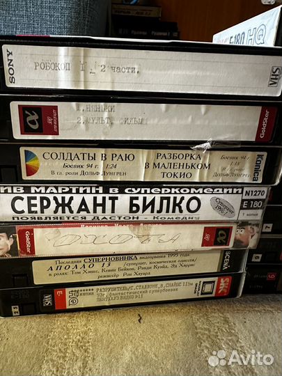 Фильмы и мультфильмы на кассетах