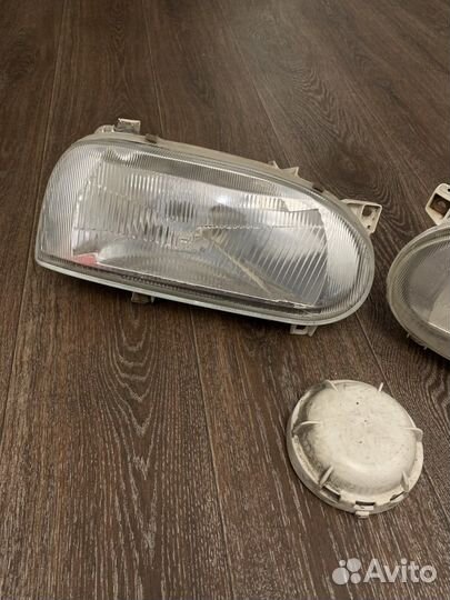 Фары на volkswagen golf 3 штатные