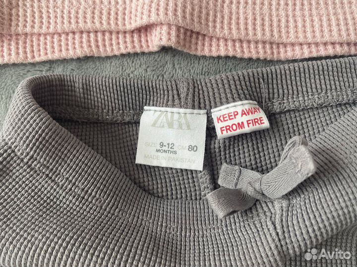 Вещи для девочки zara hm размер 80