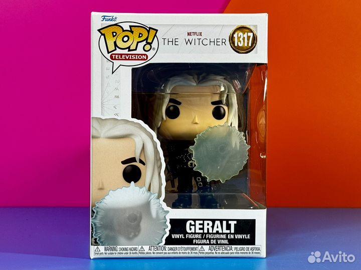 Funko Pop 1317 Geralt with Shield (The Witcher)