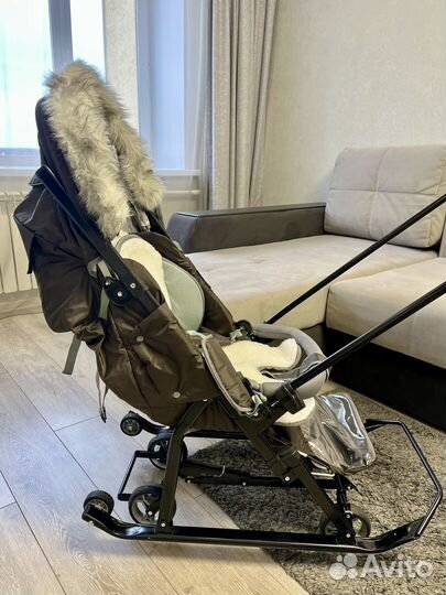 Санки-коляска