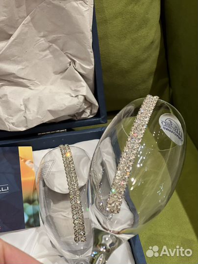 Фужеры Бокалы для шампанского Chinelli новые