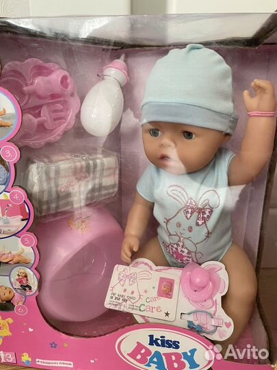 Интерактивный пупс Кукла Baby Kiss