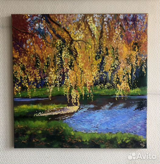 Картина маслом на холсте Цвета осени
