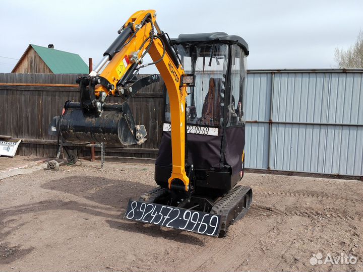 Услуги миниэкскаватора