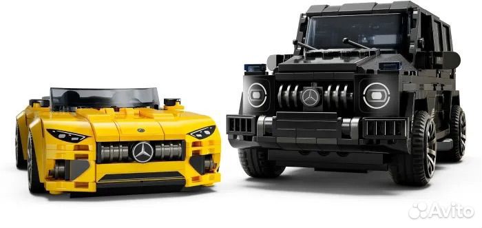 Lego Speed Champions 76924 Mercedes G63 и SL63